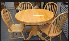 Oak Kitchen Table & ChairsGood condition