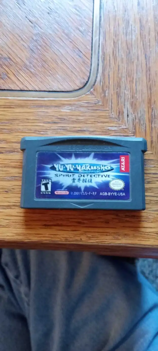 2001 Yu-Yu Yakusho Spirit Detective GameBoy Advance