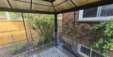 SOJAG 10x12 HARDTOP GAZEBO – ALUMINUM FRAME – CURTAINS & NETTING - Photo 4