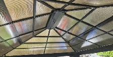 SOJAG 10x12 HARDTOP GAZEBO – ALUMINUM FRAME – CURTAINS & NETTING - Photo 7