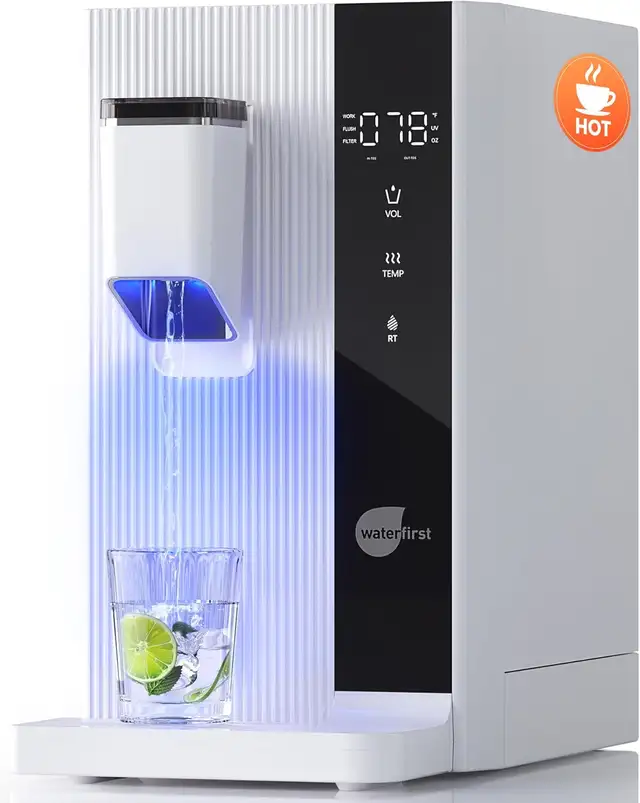 Dr.Water RO System - 3S Heat Filter, NSF Certified, 5-Stage, 4:1