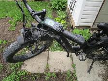 Practically New 26x4 Fat tire E-bike - Must Sell