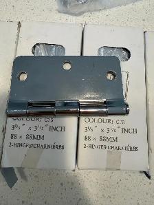 Chrome Door hinges