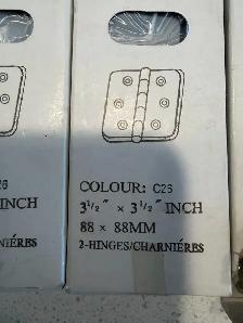 Chrome Door hinges - Photo 3