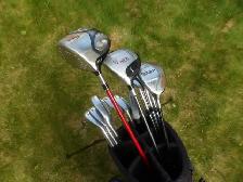 MENS LEFT HAND 12 CLUBS PLUS BAG GOLF SET - Photo 2