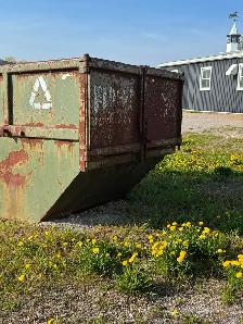 Heavy Duty Steel Dumpster / Construction Waste Bin | Mt Albert - Photo 4