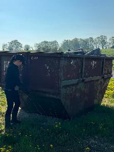 Heavy Duty Steel Dumpster / Construction Waste Bin | Mt Albert - Photo 6