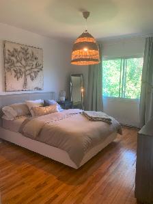 Sunny, spacious 5 1/2   office upper Duplex in NDG