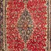 PERFECT VERY LARGE MASHAD 9.4FT × 12.5FT PERSIAN HANDKNOTTED RUG - Photo 2