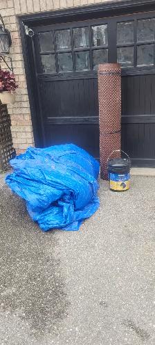 Basement Water proofing supplies - $40 for all of it membrane,