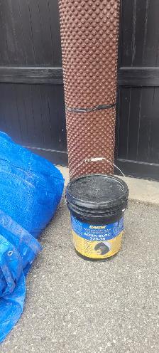 Basement Water proofing supplies - $40 for all of it membrane, - Photo 2