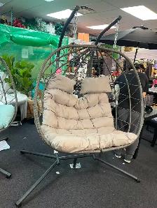 Brand New 1-Seat or 2-Seat Hanging Egg Chair From $169 to $199 - Photo 5