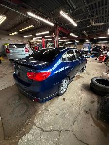 2009 Hyundai Elantra 4cyl 5spd loaded, Roof alloys rustfree CERT - Photo 3