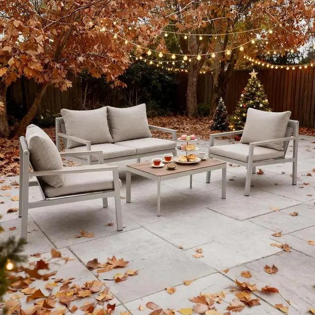 Brand New 4pcs Aluminum Patio Furniture Set Special $399