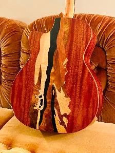 Merida Extreme Autumn Guitar with Hardshell Case, Excellent!! - Photo 10