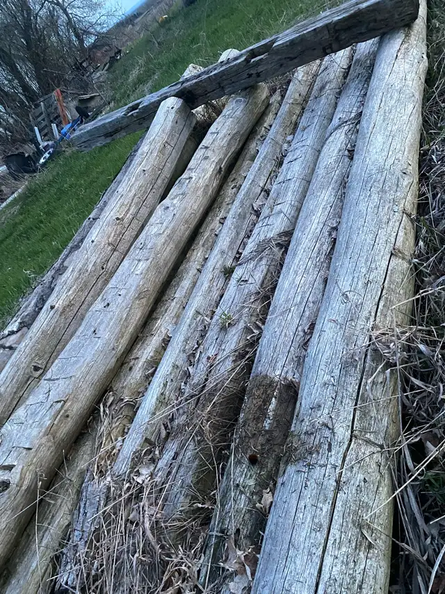reclaimed large scale lumber