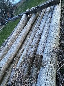 reclaimed large scale lumber