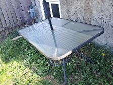 Outdoor Glass Table and Sun Umbrella - Photo 2