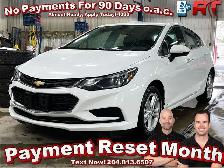2018 Chevrolet Cruze LT - Backup Cam, Rear Defrost