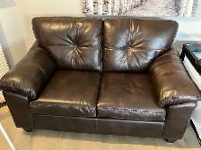 Leather couch set - Photo 2