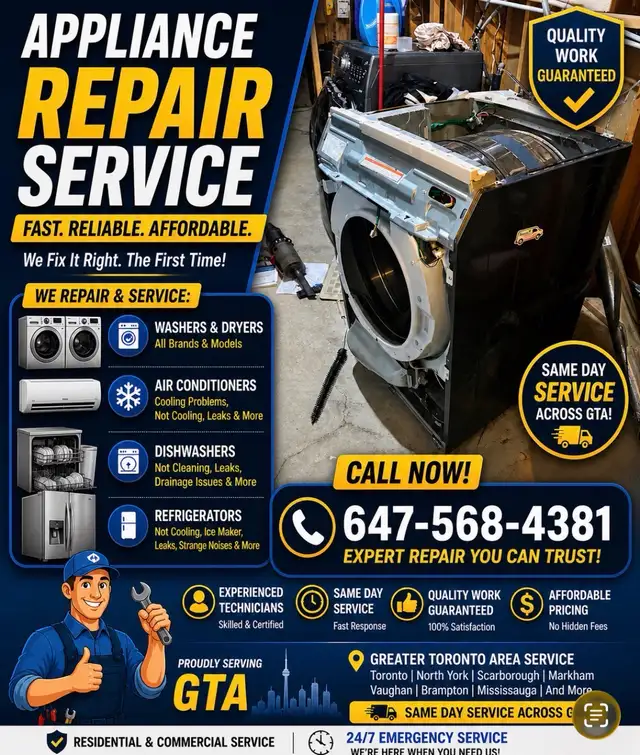 washer and dryer repair