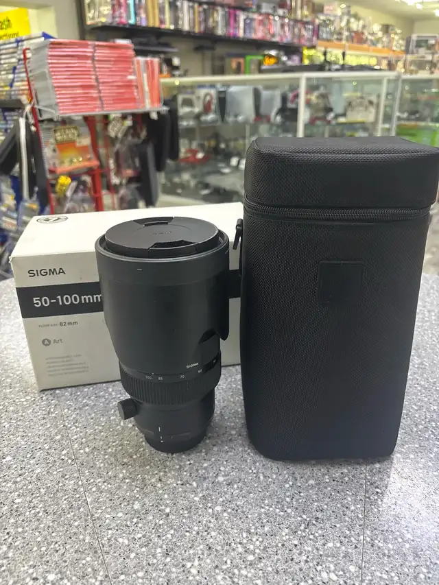 Sigma 50-100mm F1.8 DC HSM ART Lens Boxed For Nikon