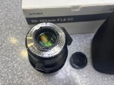 Sigma 50-100mm F1.8 DC HSM ART Lens Boxed For Nikon - Photo 5