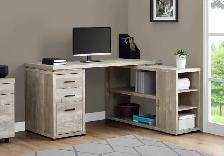 Bureau en L avec rangement - Photo 3