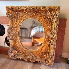 Miroir de luxe de bonne dimension. LIRE DESCRIPTION SVP