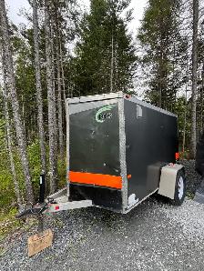 5x8 enclosed trailer