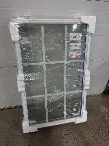 KOLTECH  22" x 36" Dual Pane 9 Lite Door Glass - NEW
