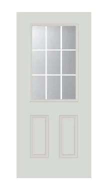 KOLTECH  22" x 36" Dual Pane 9 Lite Door Glass - NEW - Photo 2