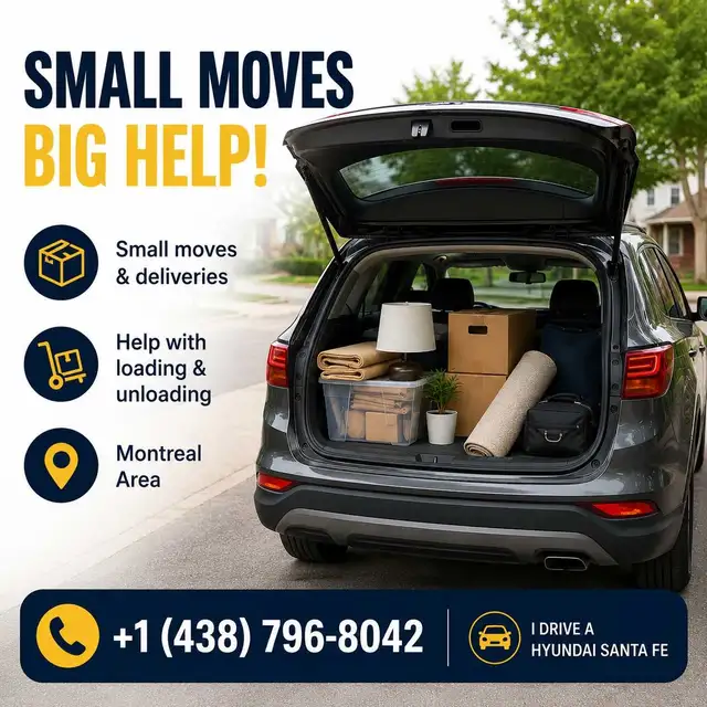 Small Moving & Delivery Help
