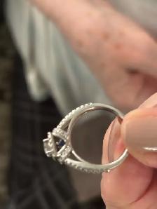 Diamond Ring Vera Wang - Photo 3