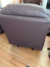 fauteuil berçant en cuir $850.00 - Photo 3