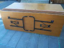 Lot de 5 tables en bois 100$ le lot - Photo 3