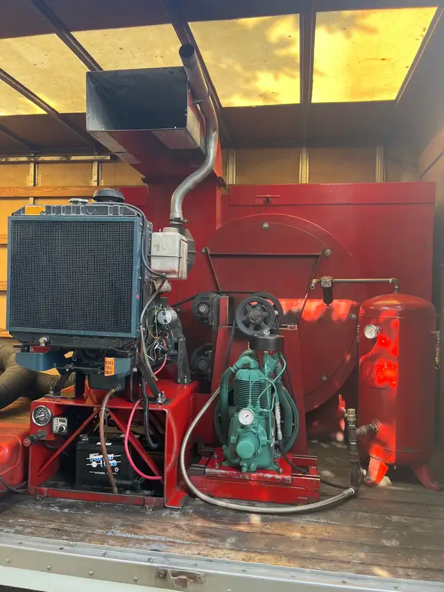 2008 GMC 3500 Savanna, Furnace and Duct truck