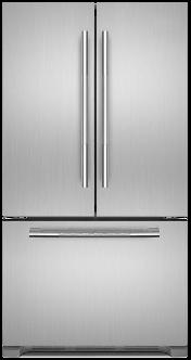 Jenn Air Refrigerator JFFCF72DKL 36' French Door 21.9 cu. ft. - Photo 2