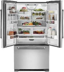 Jenn Air Refrigerator JFFCF72DKL 36' French Door 21.9 cu. ft. - Photo 3