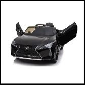 Lexus Child Ride, Baby Ride, Kids Ride On 12v Black Car w Remote