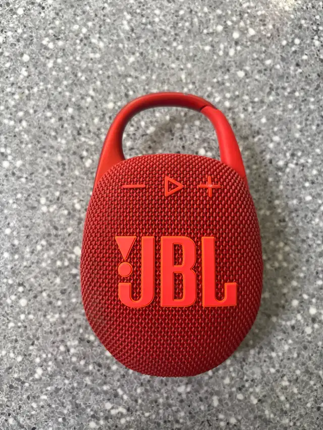 JBL Clip 5 Red Bluetooth Speaker Red