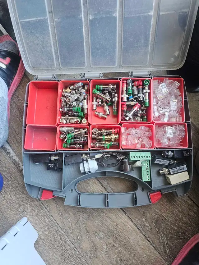 Double sided organizer with various Connectors
