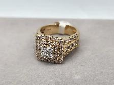 10k Gold Men's Rings with Diamonds, Onyx 6 Available - Photo 2