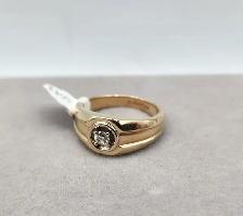 10k Gold Men's Rings with Diamonds, Onyx 6 Available - Photo 4