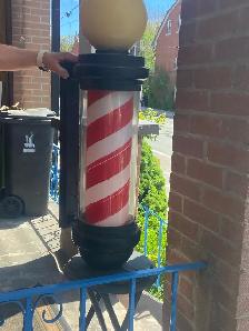 2- LED Barber Poles