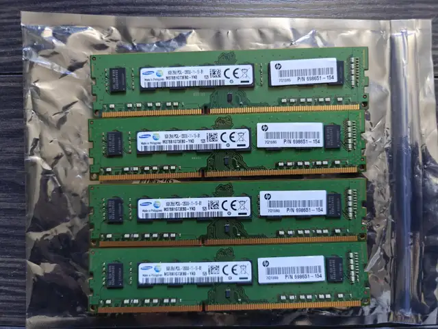 32GB Samsung DDR3L 1600MHz High-Capacity RAM Kit (4x8GB)