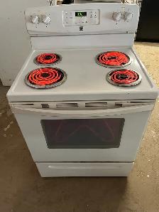 kenmore white stove