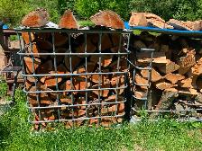 Cherry and sugar maple for smoking meat seasoned . 50 a wheelbar