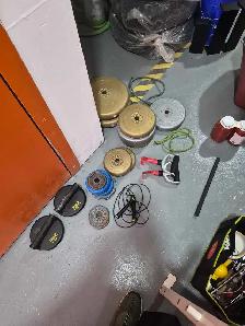 Weights and work out Equipment