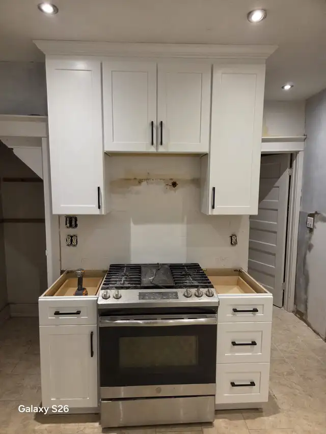 White, Grey, Shaker Doors Available with 65%  Discount
